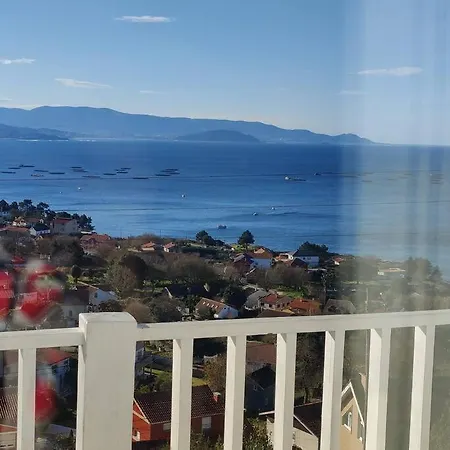 Apartamento Nuevo Con Vistas A Las Islas Cies Cangas Exterior foto